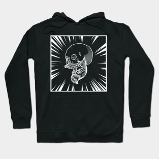 Hipster Skull Hoodie